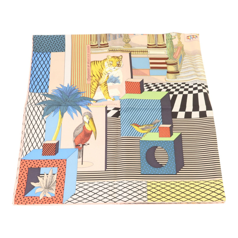 HERMES 絲質Scarf 90x90Scarf絲巾-2