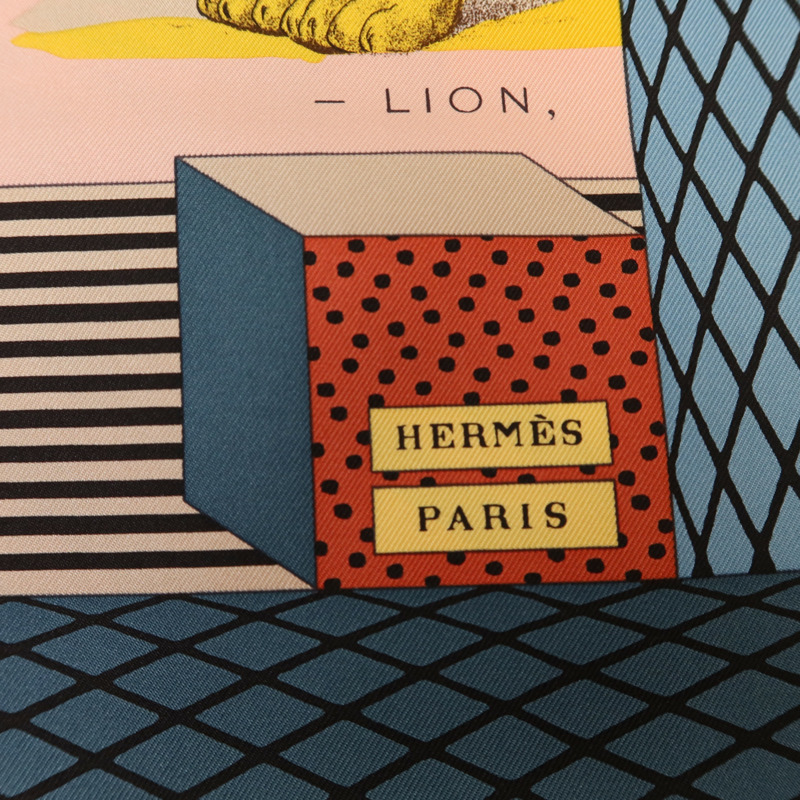 HERMES 絲質Scarf 90x90Scarf絲巾-5