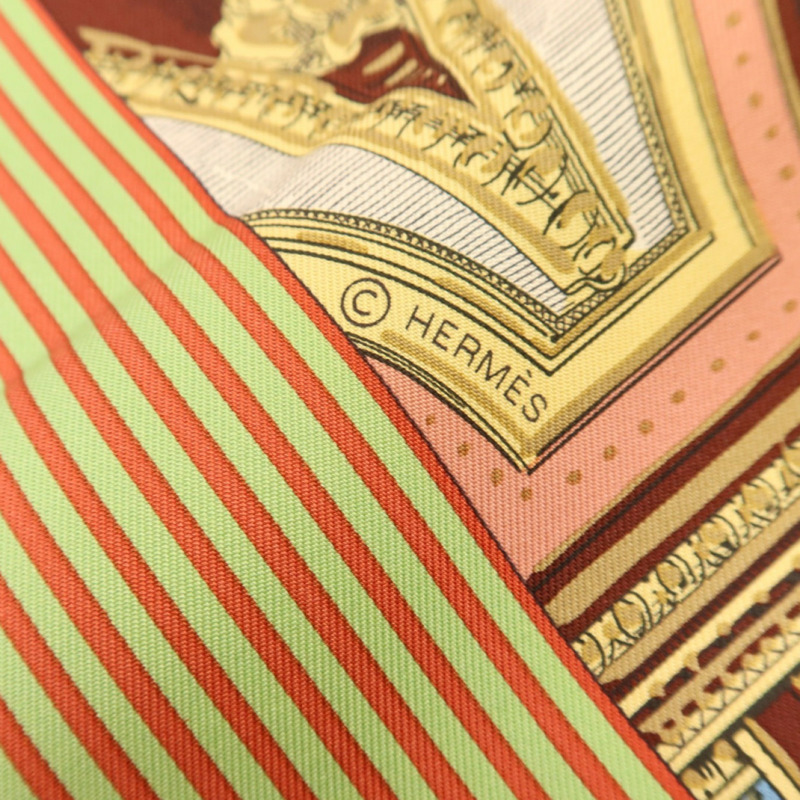 HERMES 絲質Scarf 90x90Scarf絲巾-6