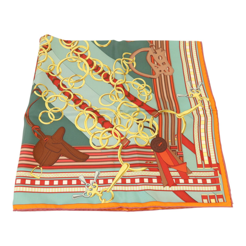 HERMES 絲質Scarf 90x90絲巾-1