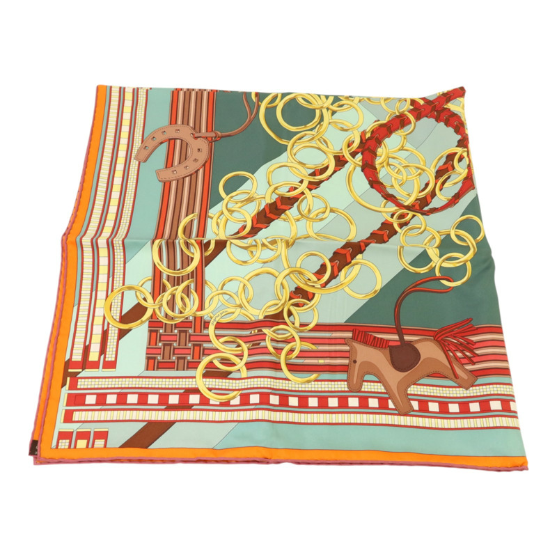 HERMES 絲質Scarf 90x90絲巾-2
