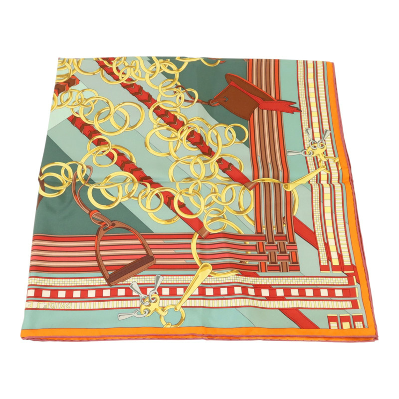 HERMES 絲質Scarf 90x90絲巾-3