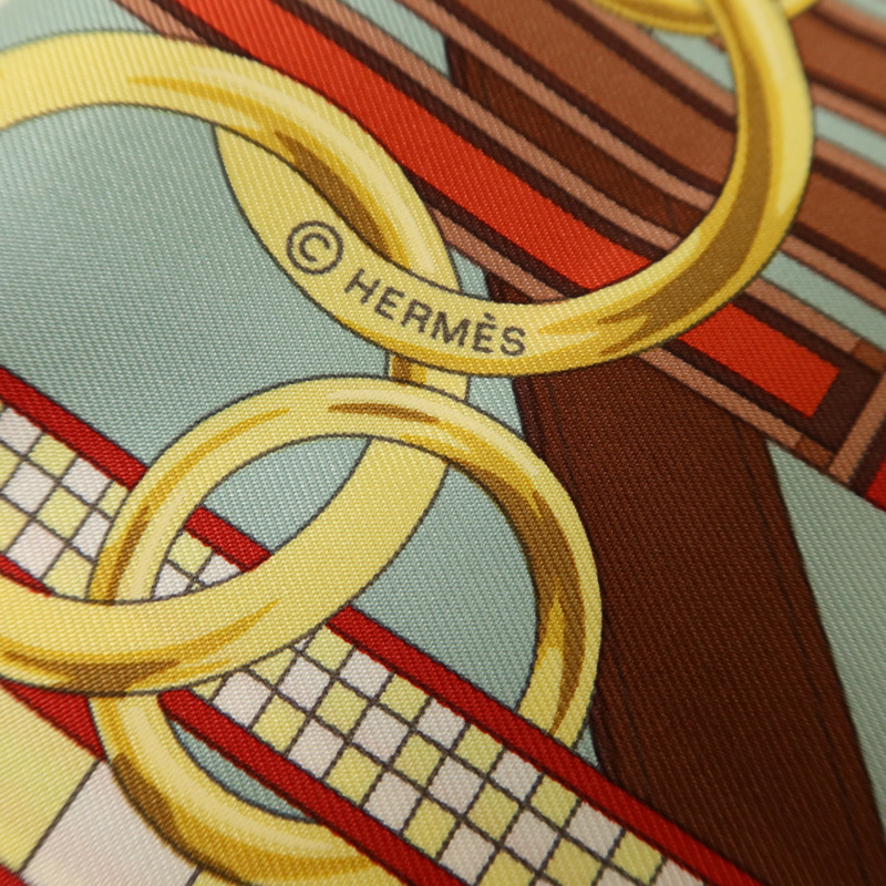 HERMES 絲質Scarf 90x90絲巾-6