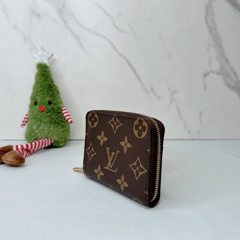LV 老花ㄇ字零錢包-2
