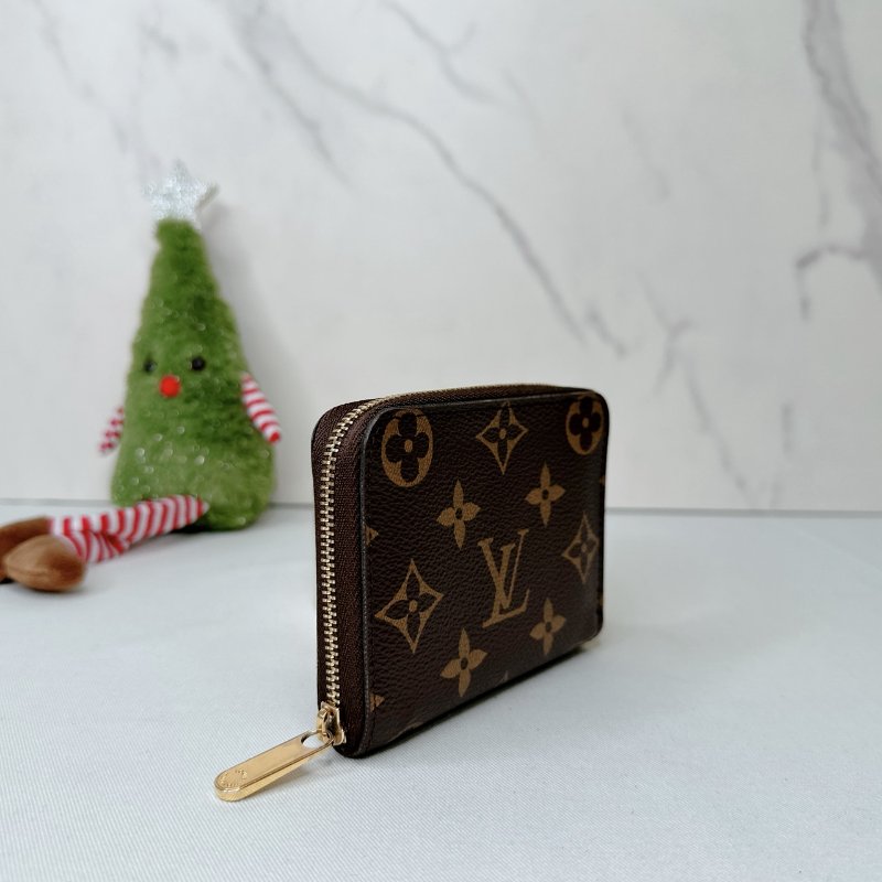 LV 老花ㄇ字零錢包-3