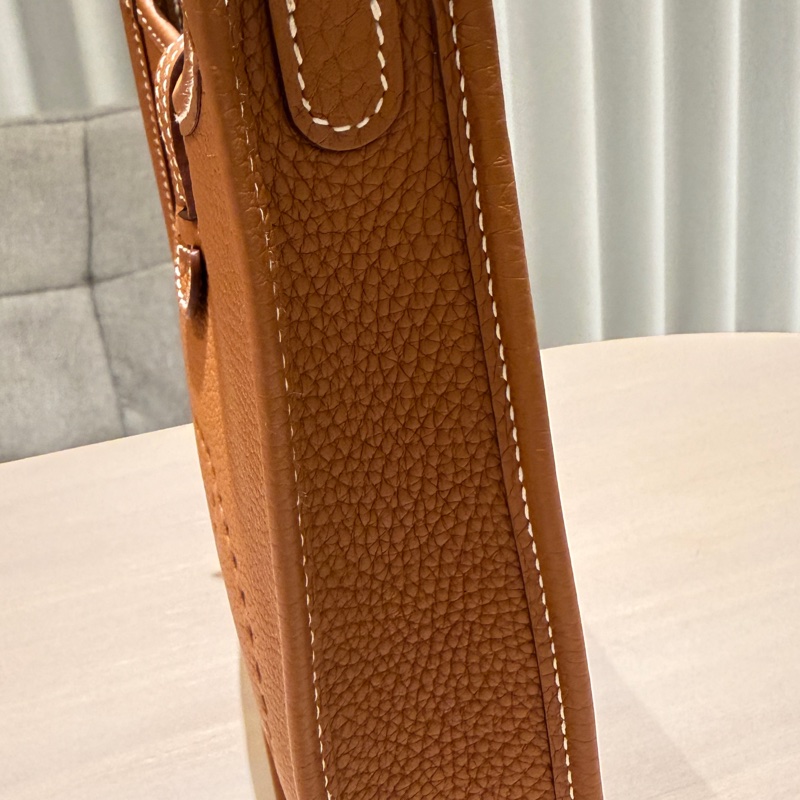 Hermès Evelyne 16 TPM 金棕色｜Cavale帆布肩帶｜全新未使用-5