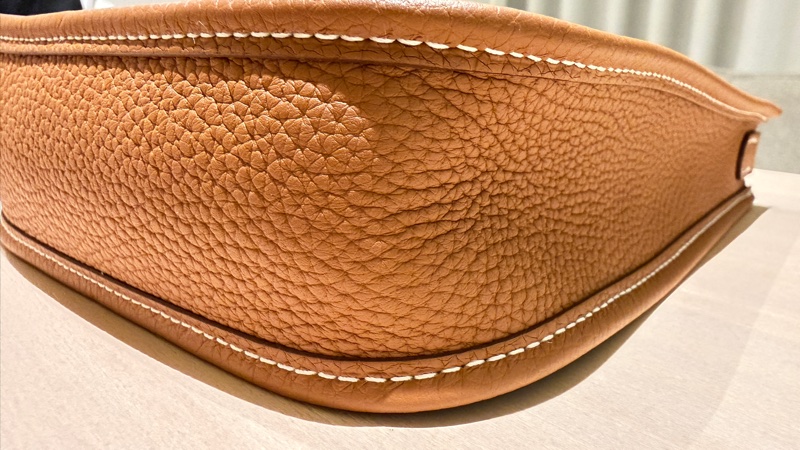 Hermès Evelyne 16 TPM 金棕色｜Cavale帆布肩帶｜全新未使用-13