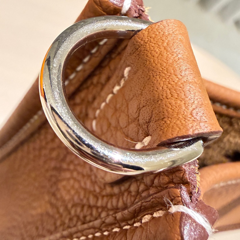 Hermès Evelyne 16 TPM 金棕色｜Cavale帆布肩帶｜全新未使用-17
