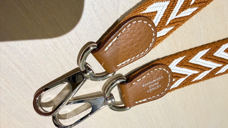 Hermès Evelyne 16 TPM 金棕色｜Cavale帆布肩帶｜全新未使用-21