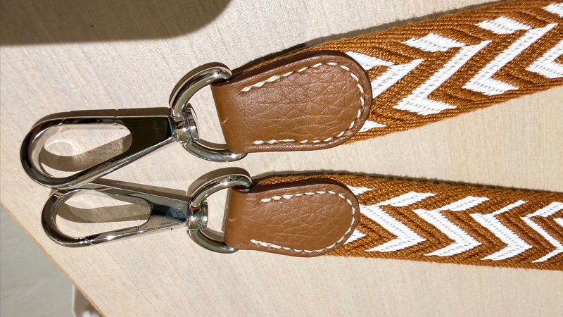 Hermès Evelyne 16 TPM 金棕色｜Cavale帆布肩帶｜全新未使用-22