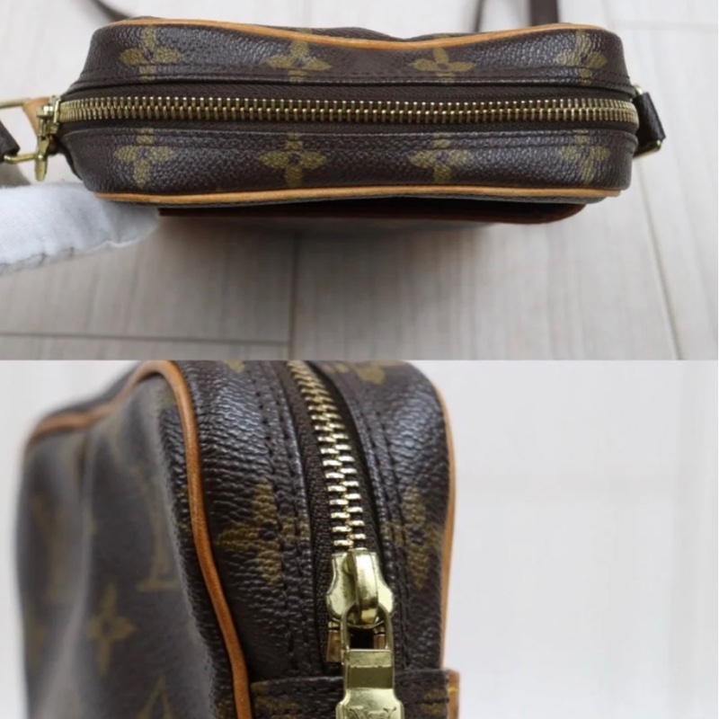 「JL精品代購」9新 LV 老花豎版相機包-9