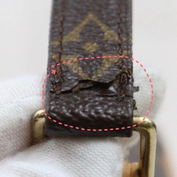 「JL精品代購」9新 LV 老花豎版相機包-10