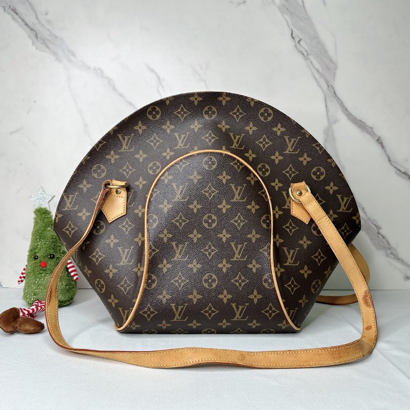 LV Ellipse老花貝殼肩背包-1