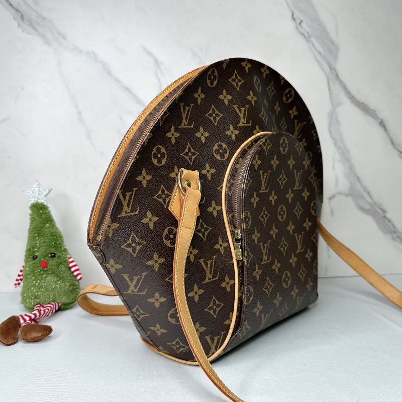 LV Ellipse老花貝殼肩背包-3