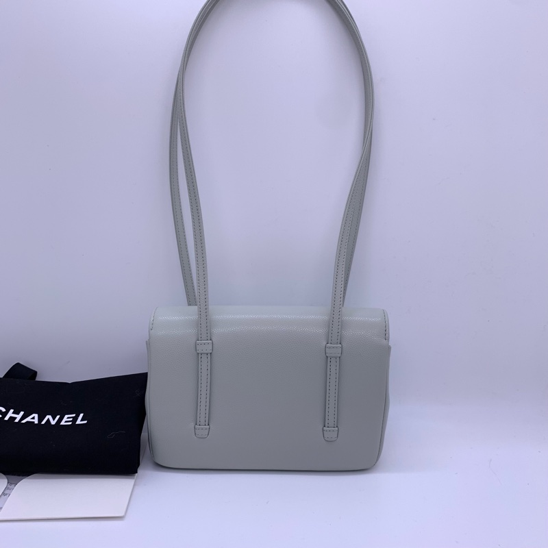 Chanel/香奈兒 preppy coco mini腋下包-2