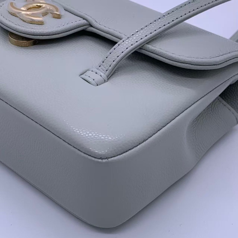 Chanel/香奈兒 preppy coco mini腋下包-8