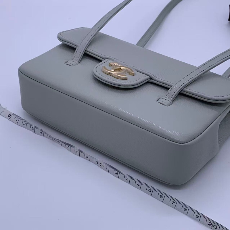 Chanel/香奈兒 preppy coco mini腋下包-9