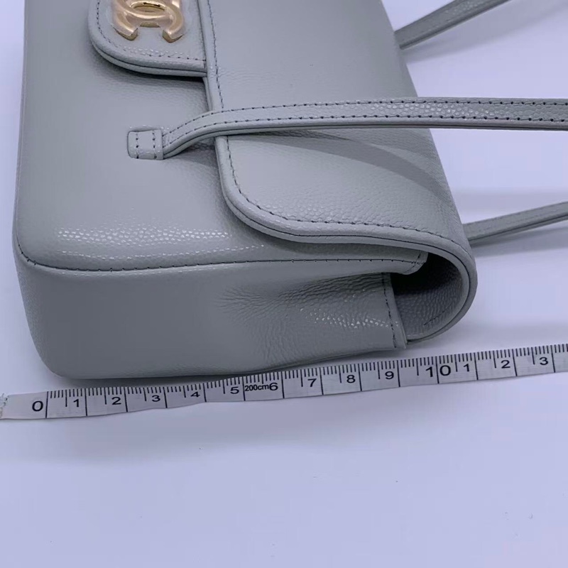 Chanel/香奈兒 preppy coco mini腋下包-10