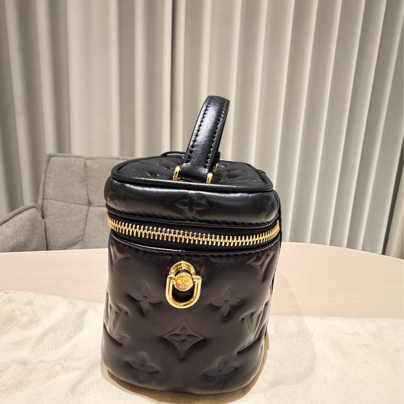 Louis Vuitton Vanity PM 黑色壓紋｜全新未使用｜手提斜背-4