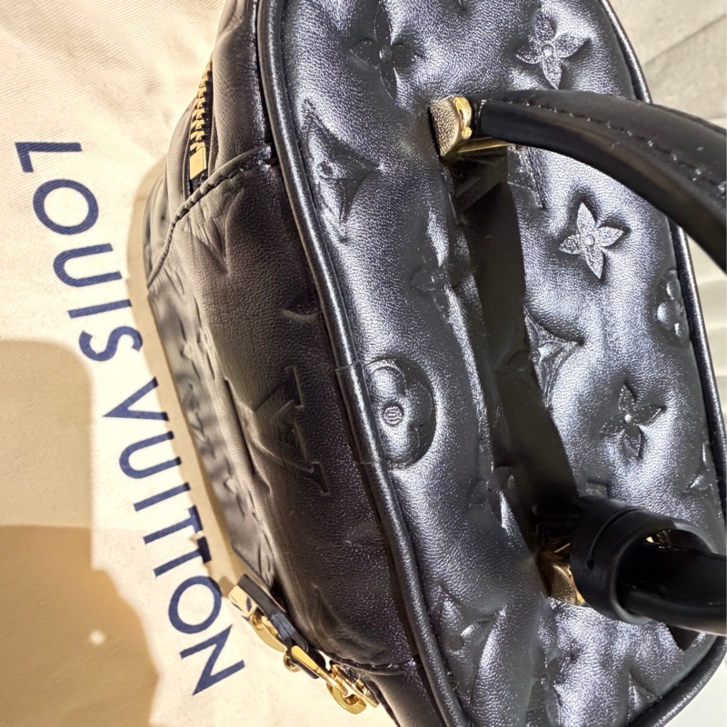 Louis Vuitton Vanity PM 黑色壓紋｜全新未使用｜手提斜背-5