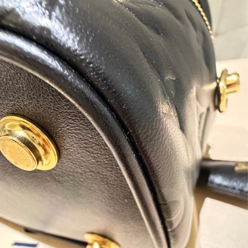 Louis Vuitton Vanity PM 黑色壓紋｜全新未使用｜手提斜背-10