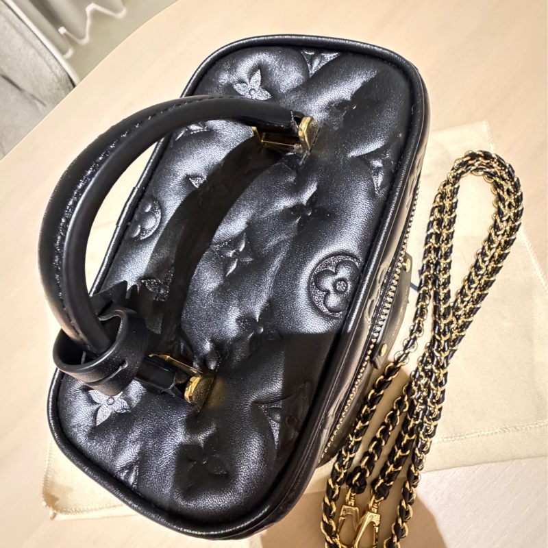 Louis Vuitton Vanity PM 黑色壓紋｜全新未使用｜手提斜背-14