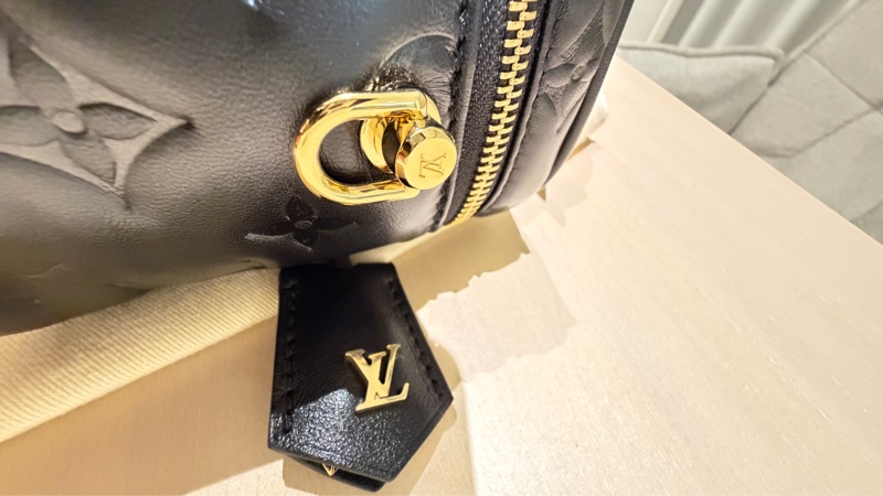 Louis Vuitton Vanity PM 黑色壓紋｜全新未使用｜手提斜背-18