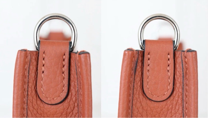 「JL精品代購」98新 Hermes 愛馬仕 南瓜色mini evelyne 16-11