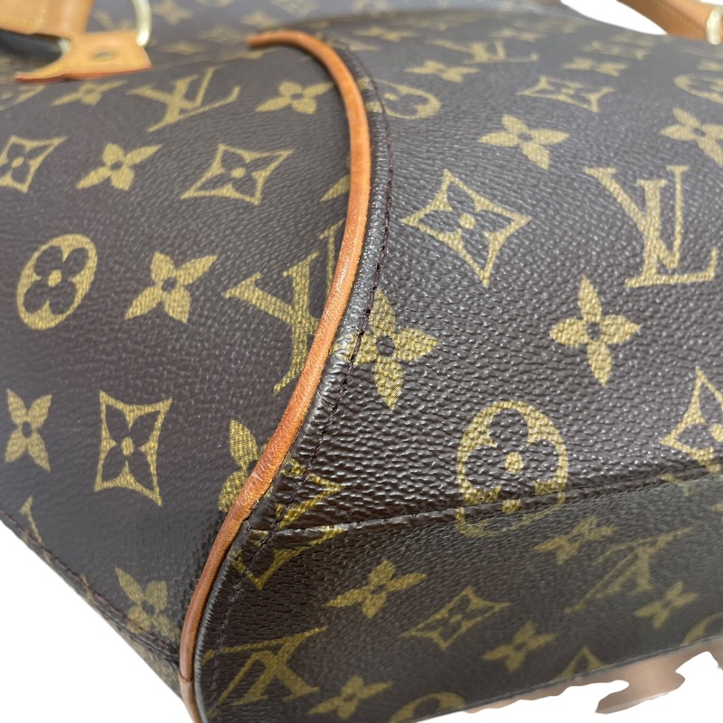 LOUIS VUITTON 路易威登 M51128 ELLIPSE MM 中號貝殼包 PVC帆布 老花 棕色 金釦-7