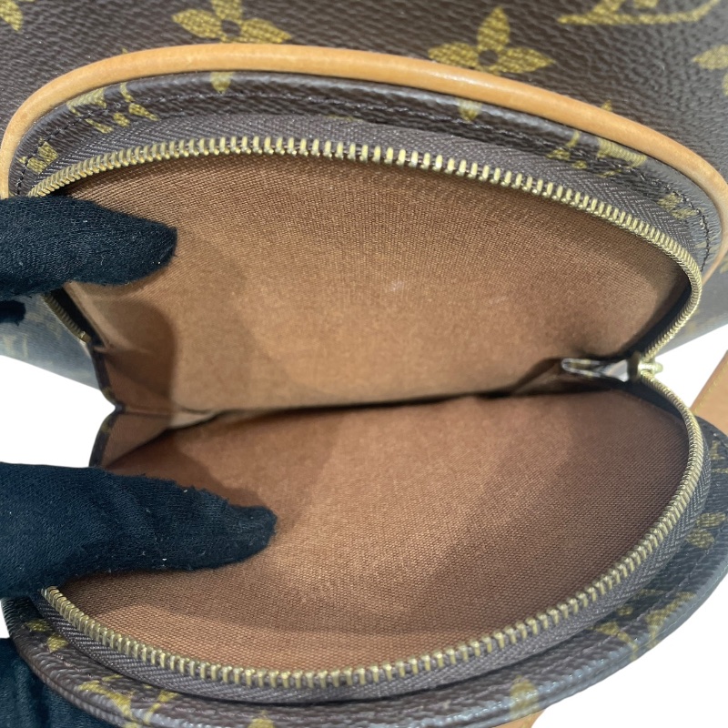 LOUIS VUITTON 路易威登 M51128 ELLIPSE MM 中號貝殼包 PVC帆布 老花 棕色 金釦-12