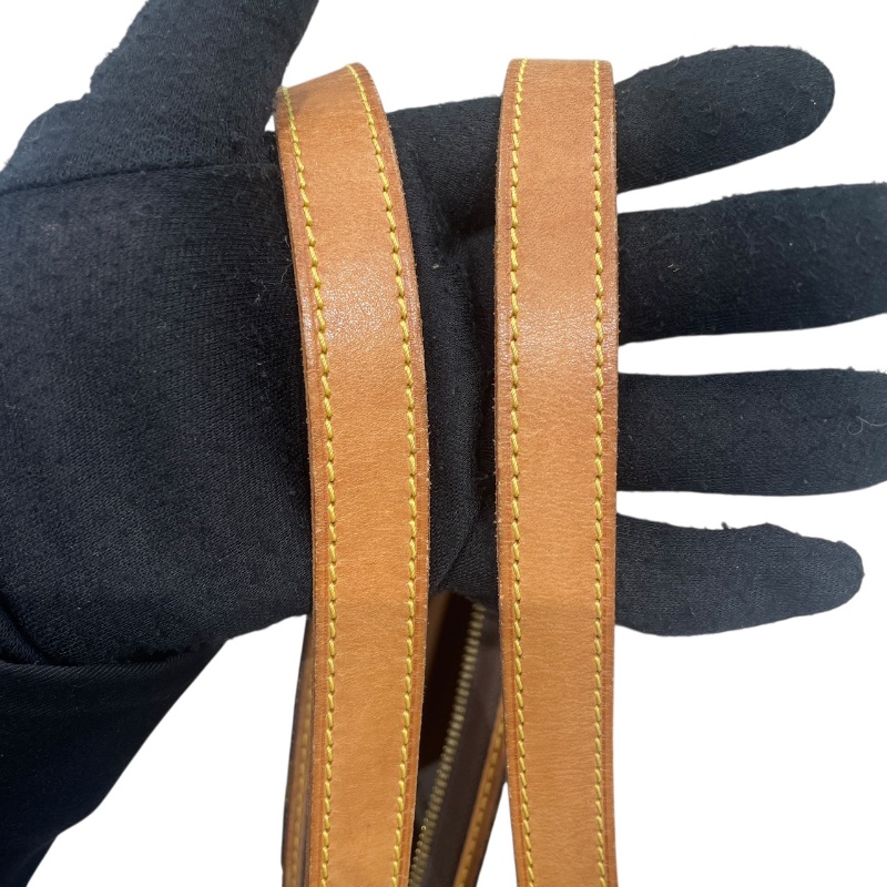 LOUIS VUITTON 路易威登 M51128 ELLIPSE MM 中號貝殼包 PVC帆布 老花 棕色 金釦-13