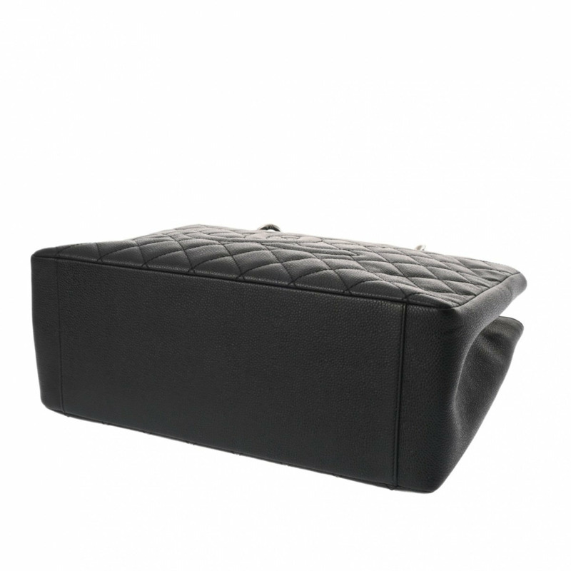 香奈兒 (CHANEL) 女士黑色 Grand Shopping Tote 購物手提包,貨號 A50995,魚子醬紋皮革,二手,A級,Ginzo-5