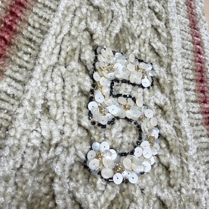 Chanel 香奈兒 針織背心｜米色粉線條｜金釦Logo｜9成新｜氣質百搭款-13