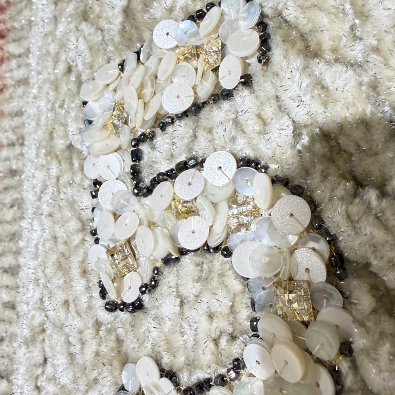 Chanel 香奈兒 針織背心｜米色粉線條｜金釦Logo｜9成新｜氣質百搭款-14