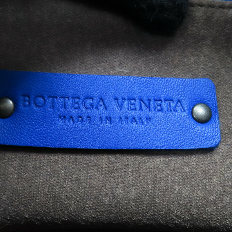 藍色 編織羊皮 Veneta Hobo 手提包【BOTTEGA VENETA BV 寶緹嘉】-7