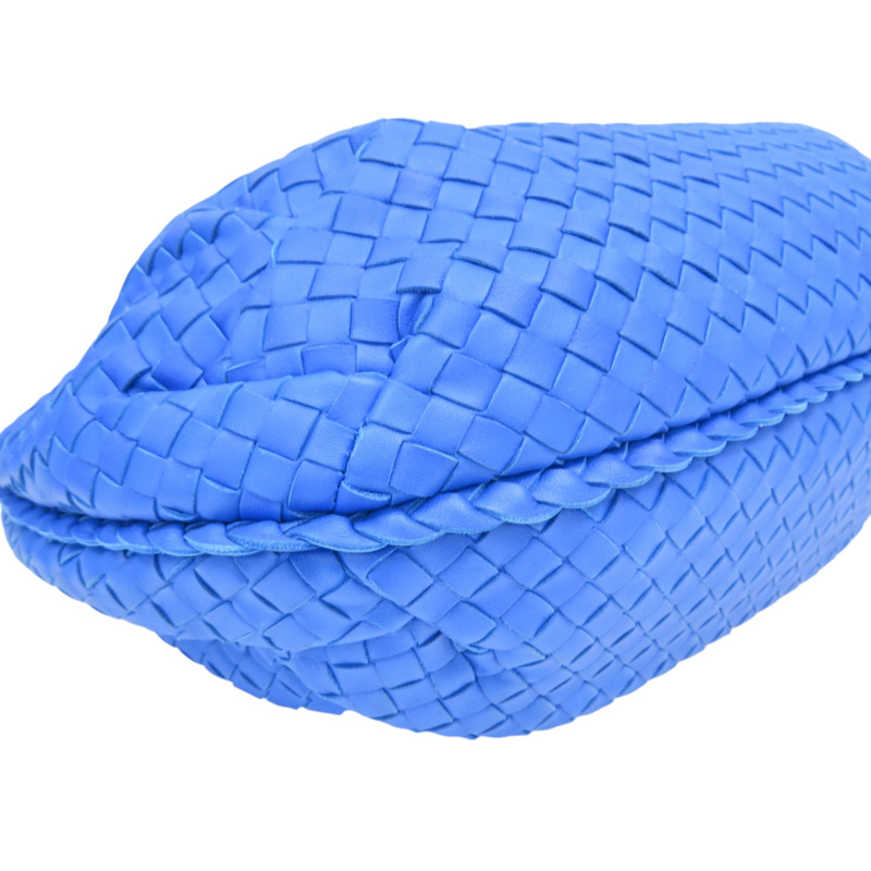 藍色 編織羊皮 Veneta Hobo 手提包【BOTTEGA VENETA BV 寶緹嘉】-13