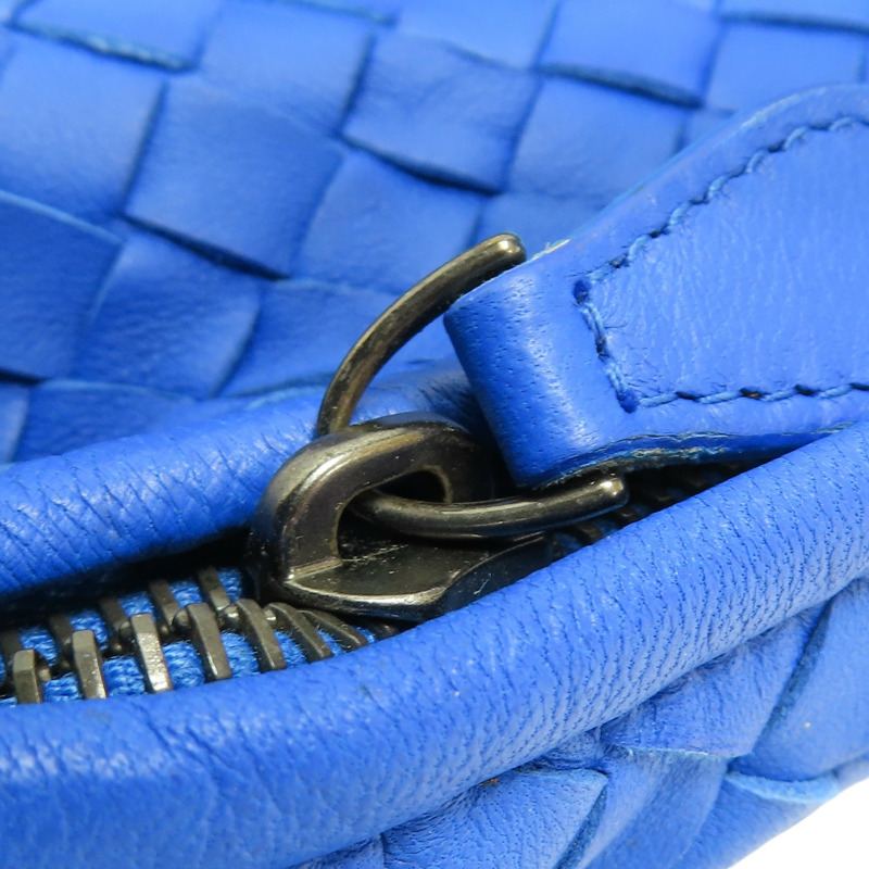 藍色 編織羊皮 Veneta Hobo 手提包【BOTTEGA VENETA BV 寶緹嘉】-15