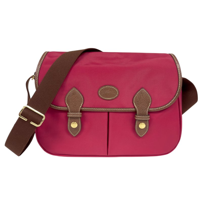 LONGCHAMP 法國製 斜揹袋-0