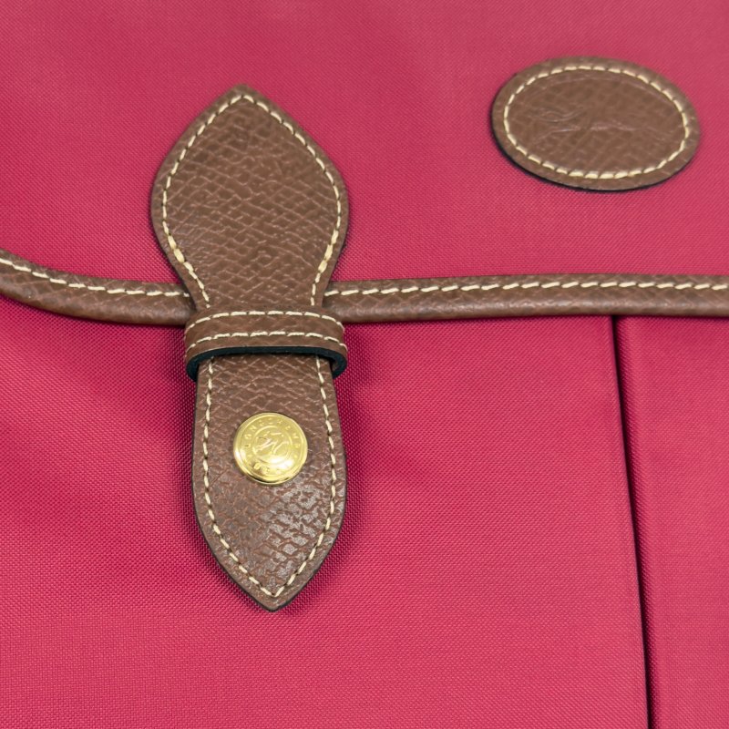 LONGCHAMP 法國製 斜揹袋-5