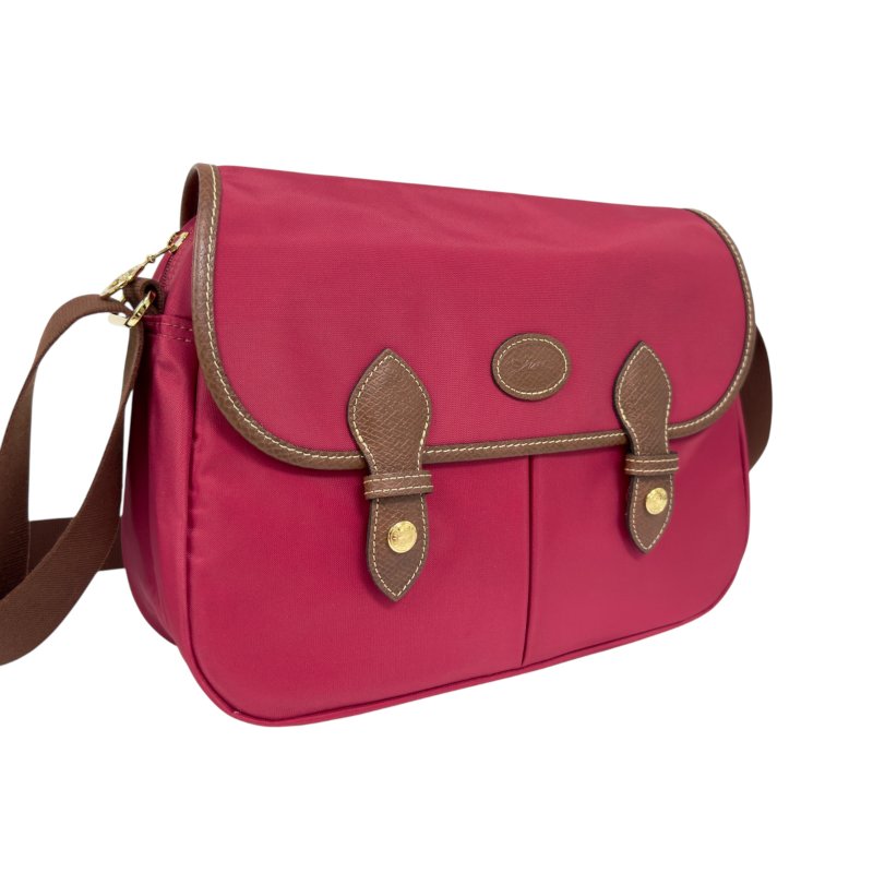 LONGCHAMP 法國製 斜揹袋-6