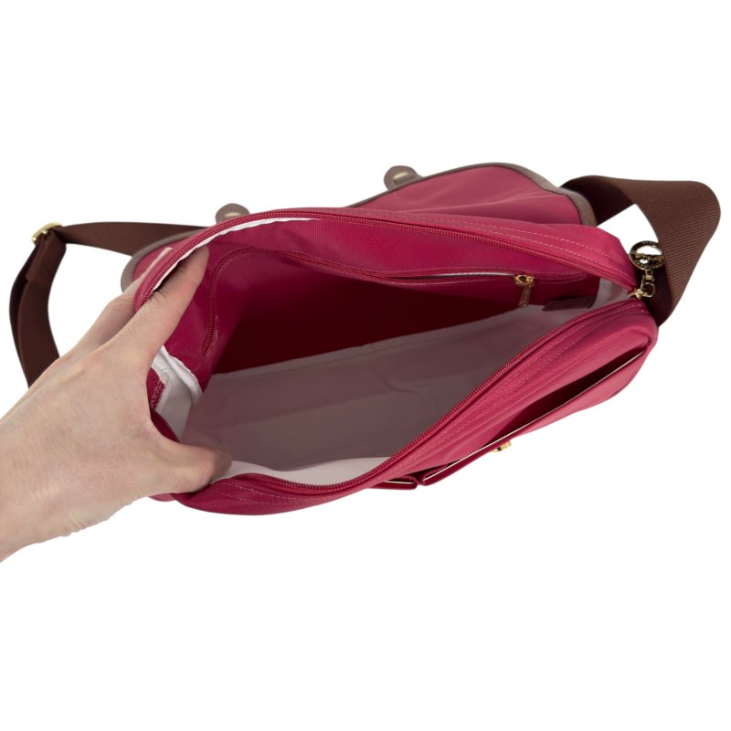 LONGCHAMP 法國製 斜揹袋-19