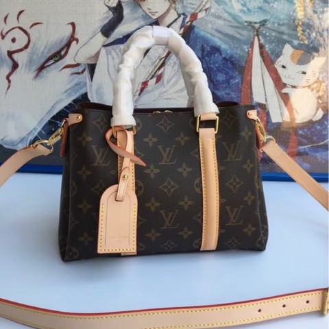 「JL精品代購」極新 LV Soufflot 新款蒙田bb ic芯片款