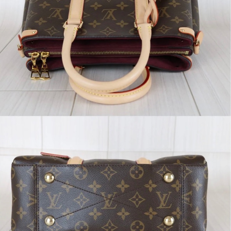 「JL精品代購」極新 LV Soufflot 新款蒙田bb ic芯片款-4