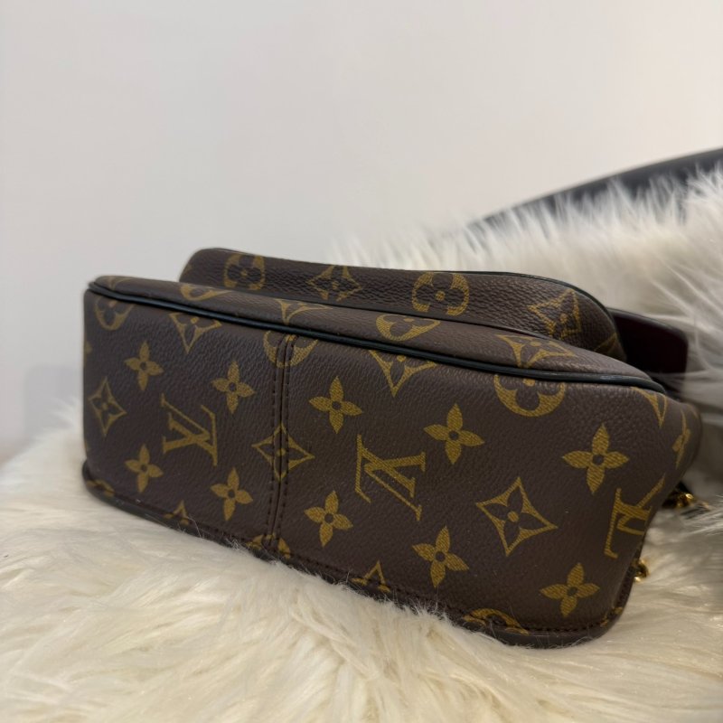 LV passy老花肩鍊包-6