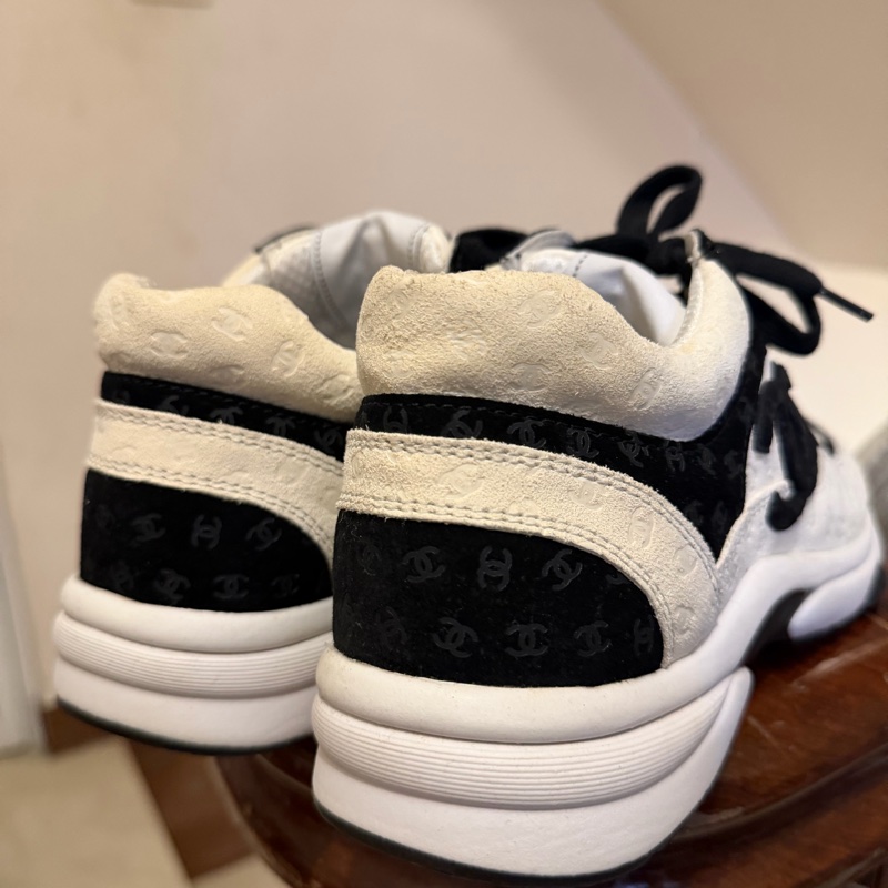 香奈兒女生黑白雙C熊貓-1