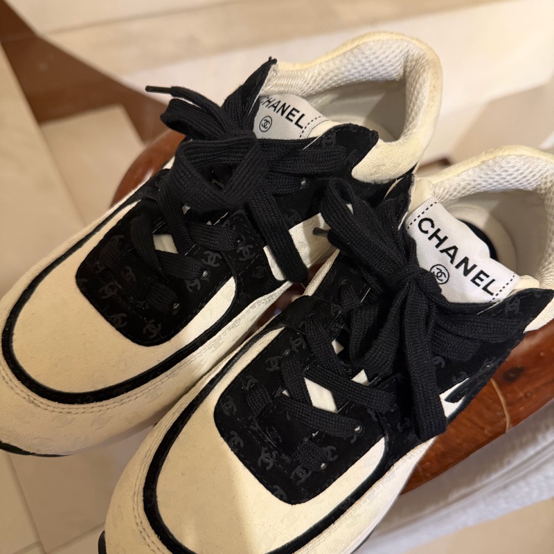 香奈兒女生黑白雙C熊貓-2