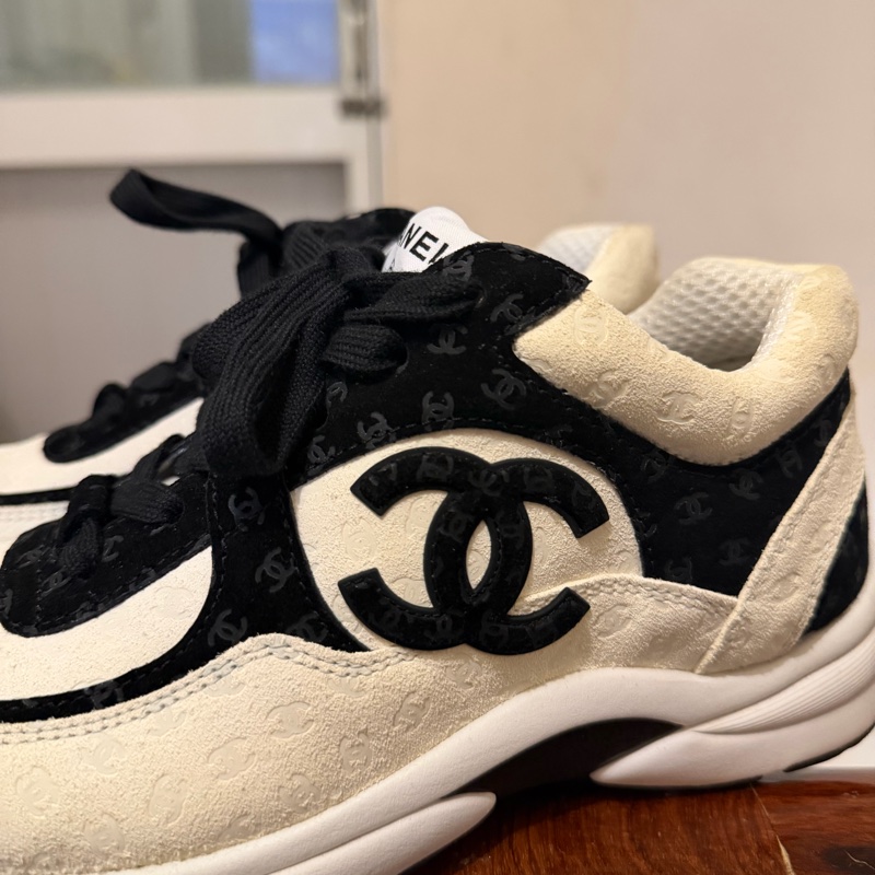 香奈兒女生黑白雙C熊貓-3