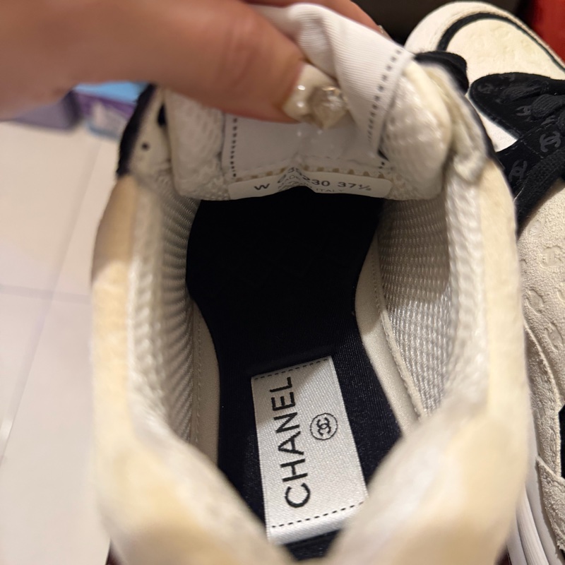 香奈兒女生黑白雙C熊貓-4