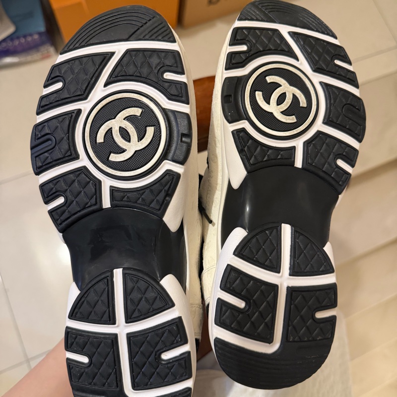 香奈兒女生黑白雙C熊貓-5