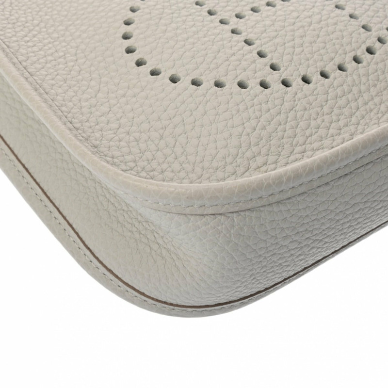 愛馬仕 Evelyne TPM 亞馬遜珍珠灰 C 字印記(約 2018 年)女士 Taurillon Clemence 單肩包 A 級二手 Ginzo-5